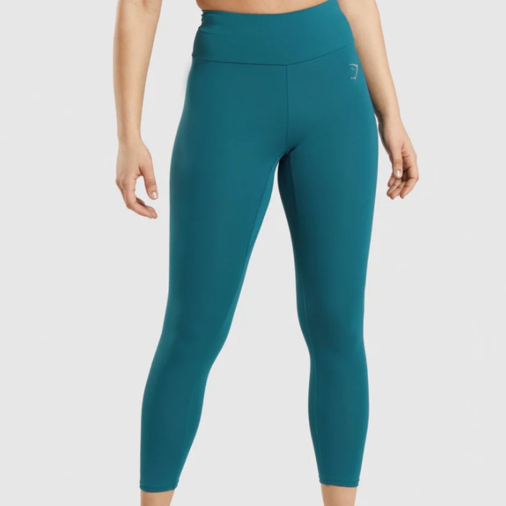 Gymshark Speed Leggings - Teal - Small